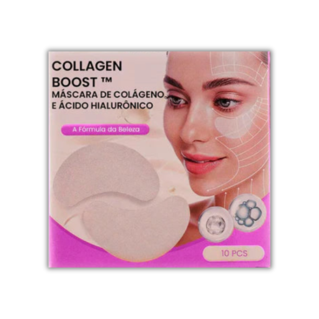 Collagen Boost + Ácido Hialurônico (Ativos do Botox) - Pele Perfeita em Minutos ®