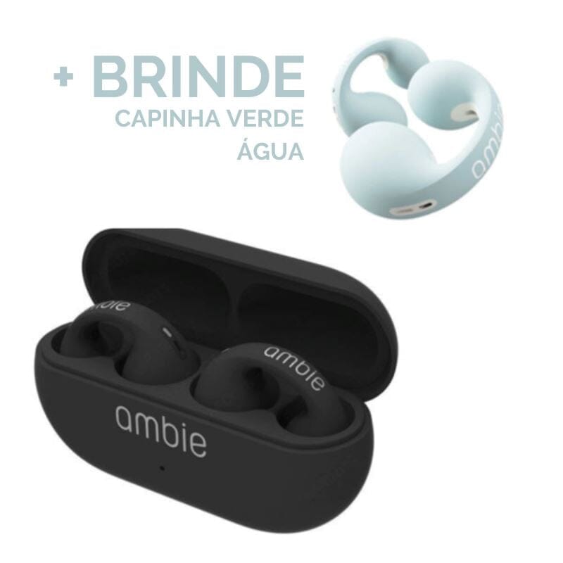 Auscultador de Condução Óssea - Ambie™ (ENVIO EM 48H + BRINDE SOUTZS)